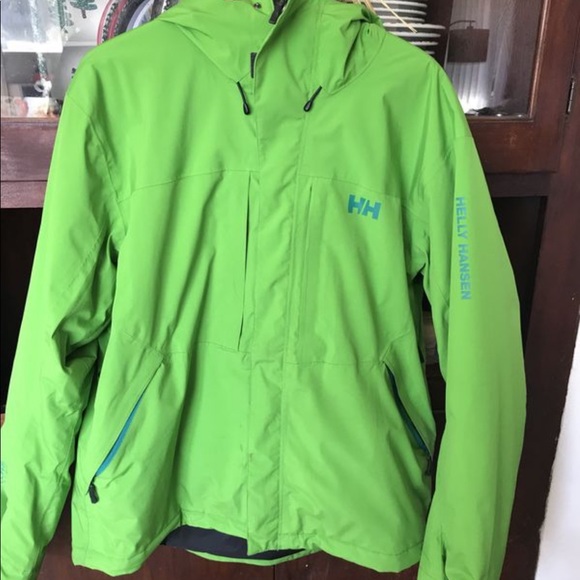Helly Hansen Jackets & Coats Lime Green Helly Hansen Jacket Poshmark